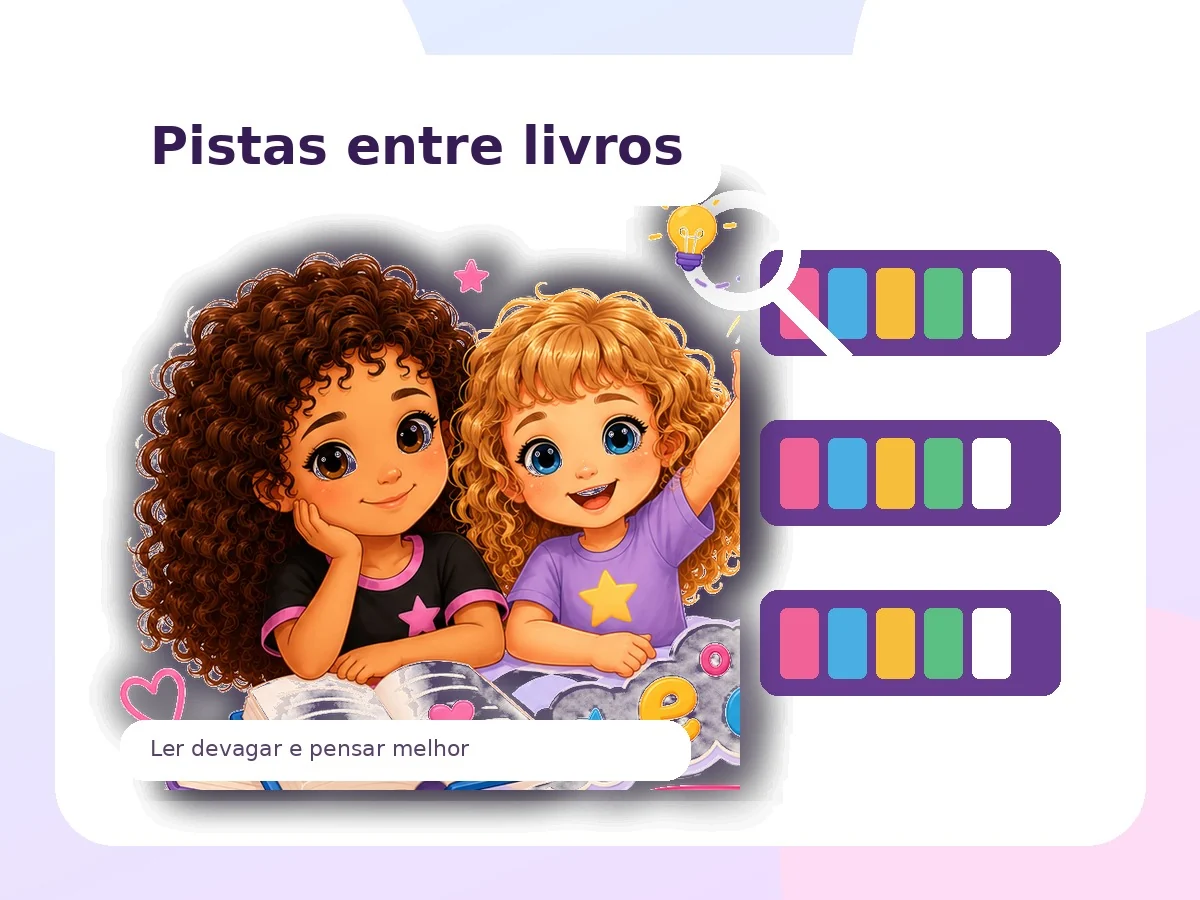 Crianças a aprender conteúdos do 2.º ano